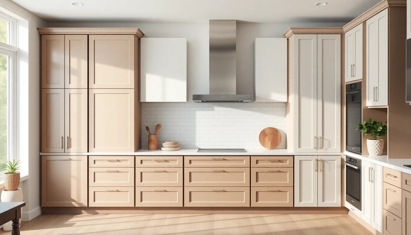 Stunning cabinet refacing in kitchen, emphasizing Cabinet Refacing Saint Petersburg FL transformations.