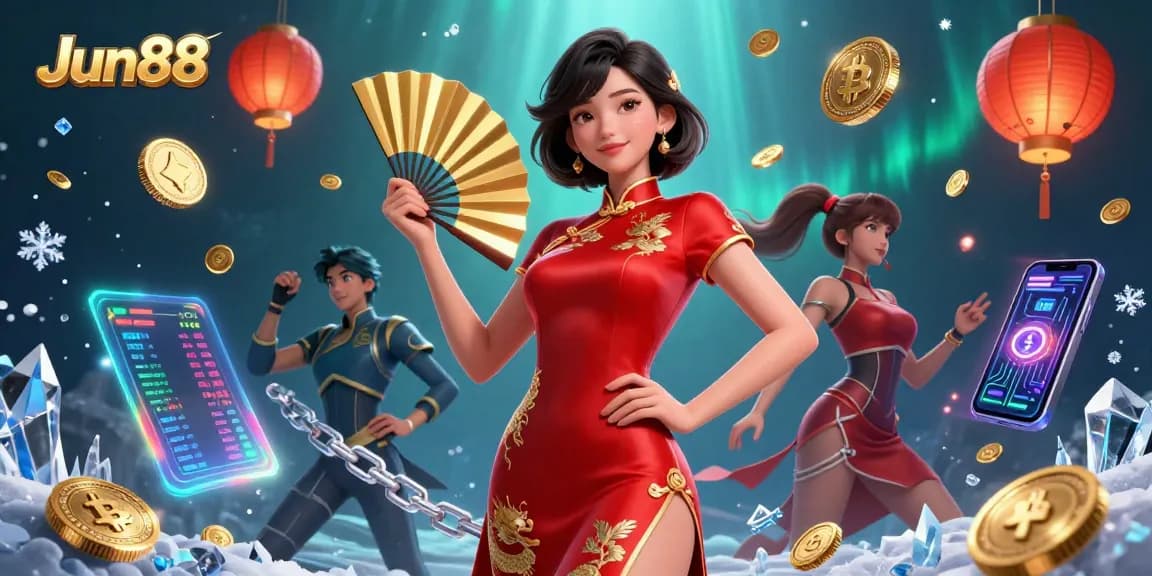 Experience winning moments at Jun88 with vibrant gaming visuals and captivating animations.