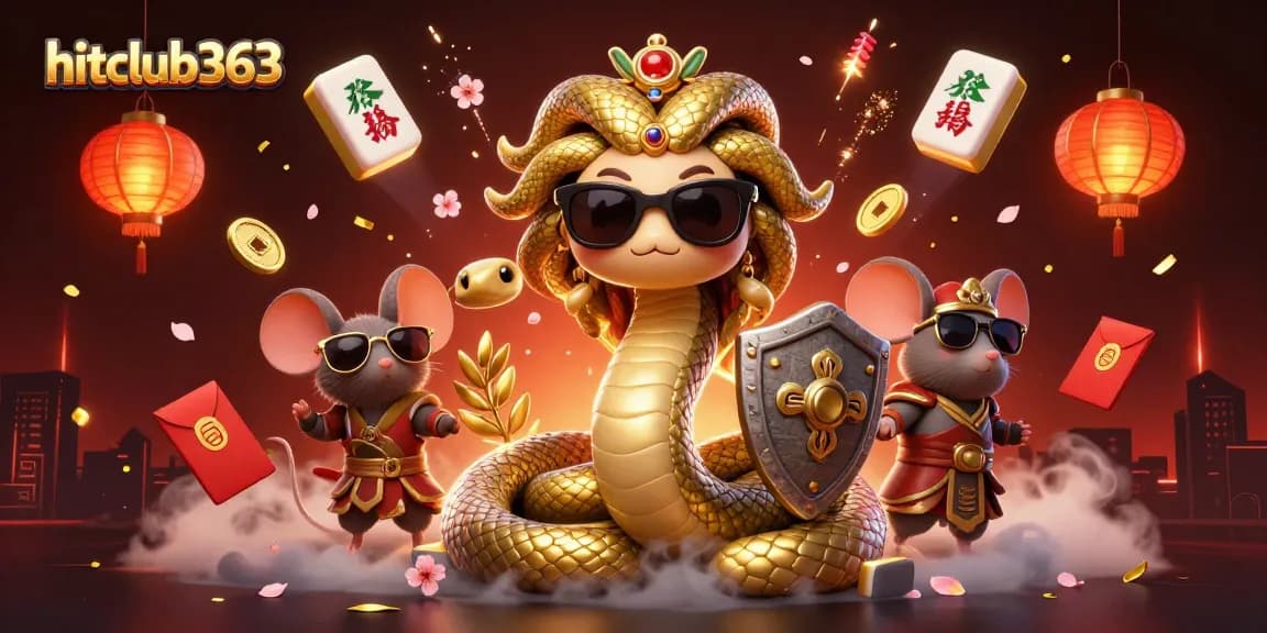 Experience thrilling gameplay with hitclub363 in this vibrant 3D illustration showcasing exciting casino elements.