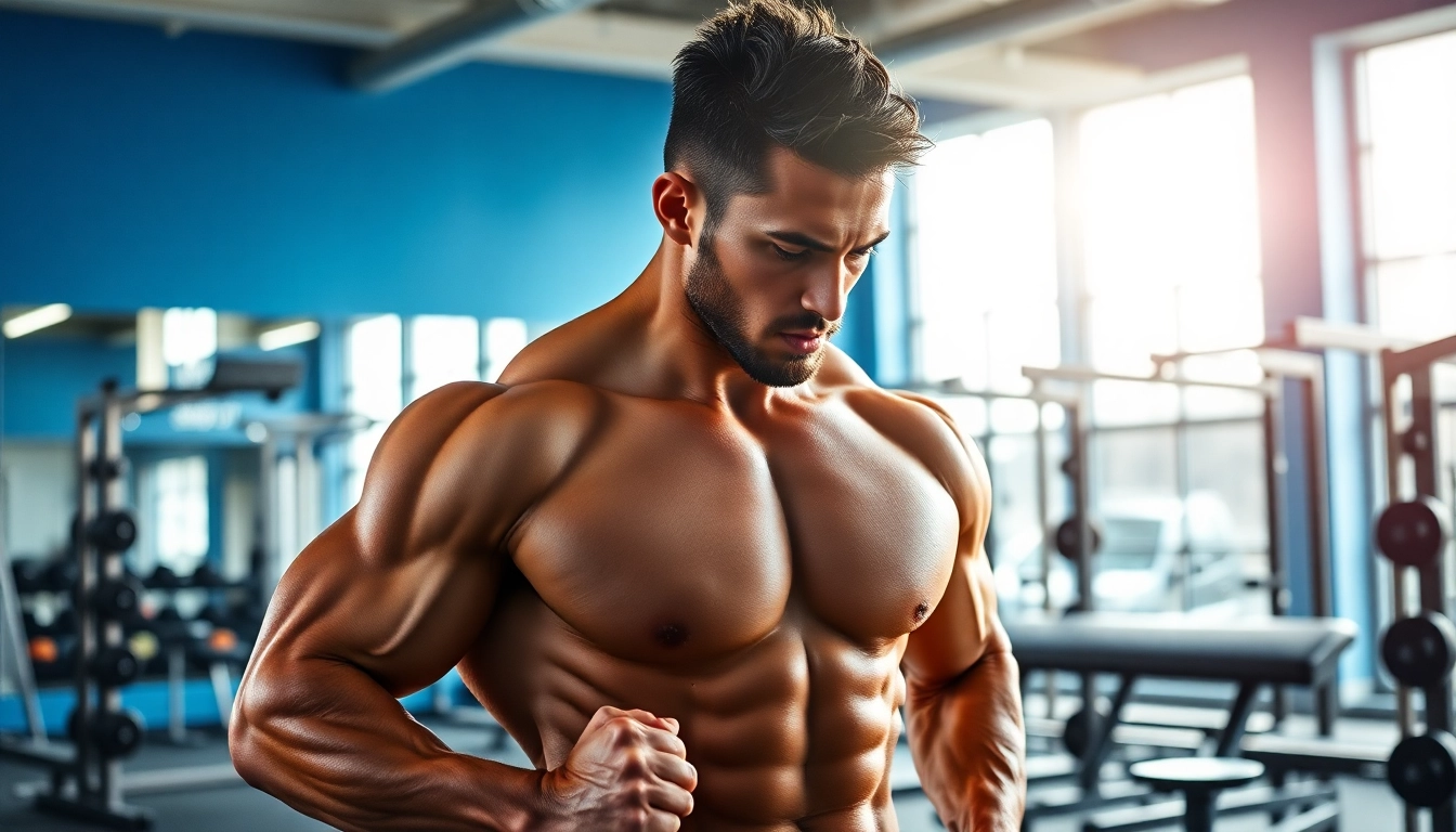 Explore Canadian anabolics in action, showcasing a dedicated athlete training hard.