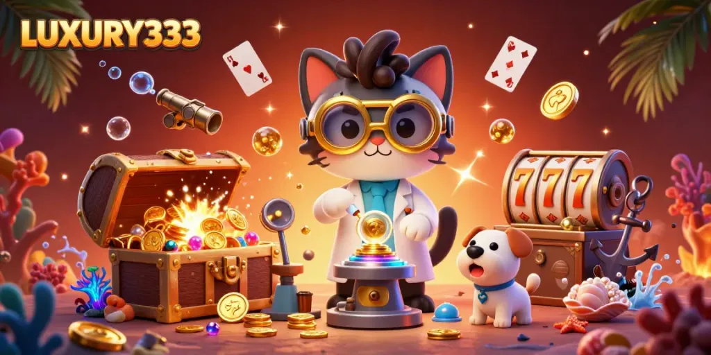 Pesan pengalaman bermain yang menyenangkan di LUXURY333 dengan fitur slot modern dan karakter unik.