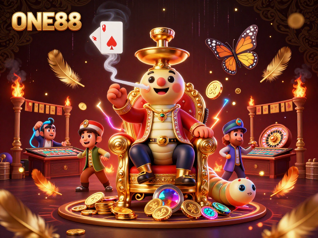 Experience thrilling gameplay at ONE88 with vibrant elements of live casino action and engaging visuals.