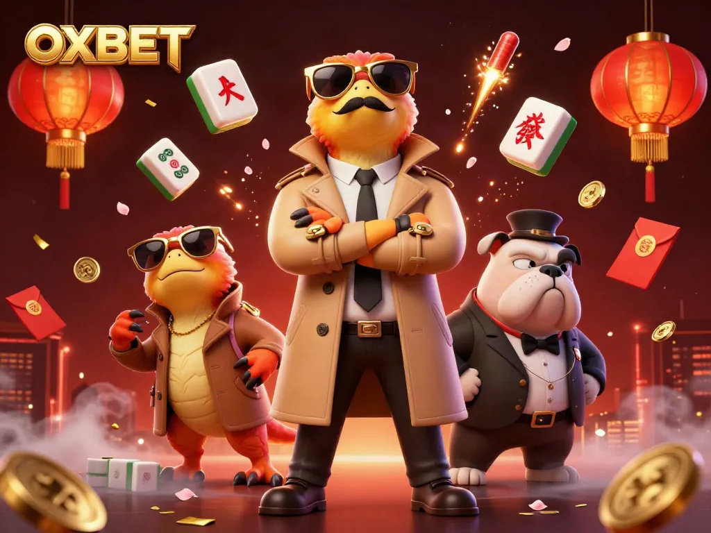 Experience winning moments at OXBET with vibrant raptors in a VIP casino scene.