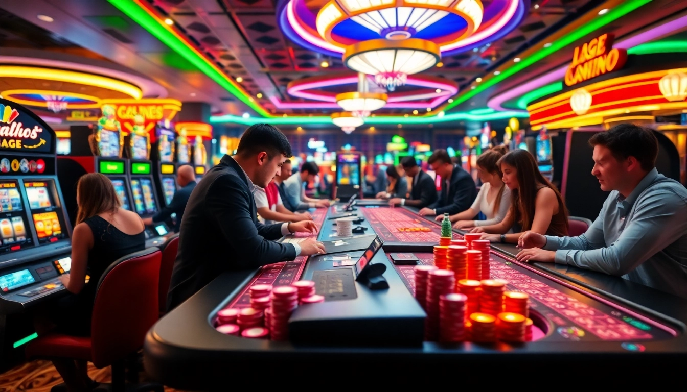 Experience thrilling gameplay at the best online casinos canada with vibrant casino ambiance and diverse players.