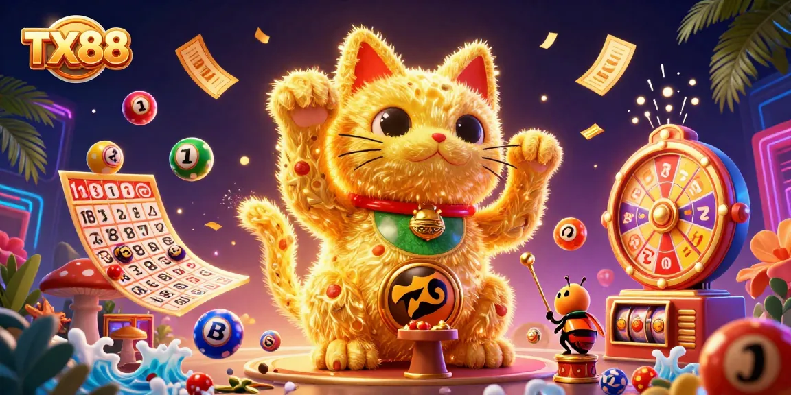 Engage with TX88’s vibrant casino experience featuring golden fireflies and exciting game elements.
