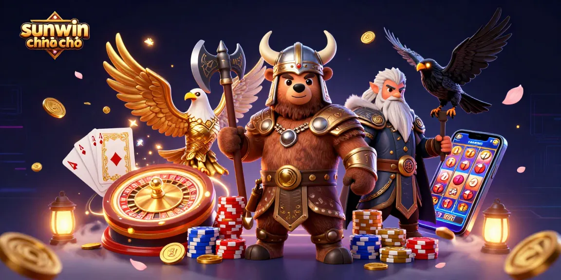 Engage in thrilling gameplay with sunwin chính chủ through spinning reels and captivating casino elements.