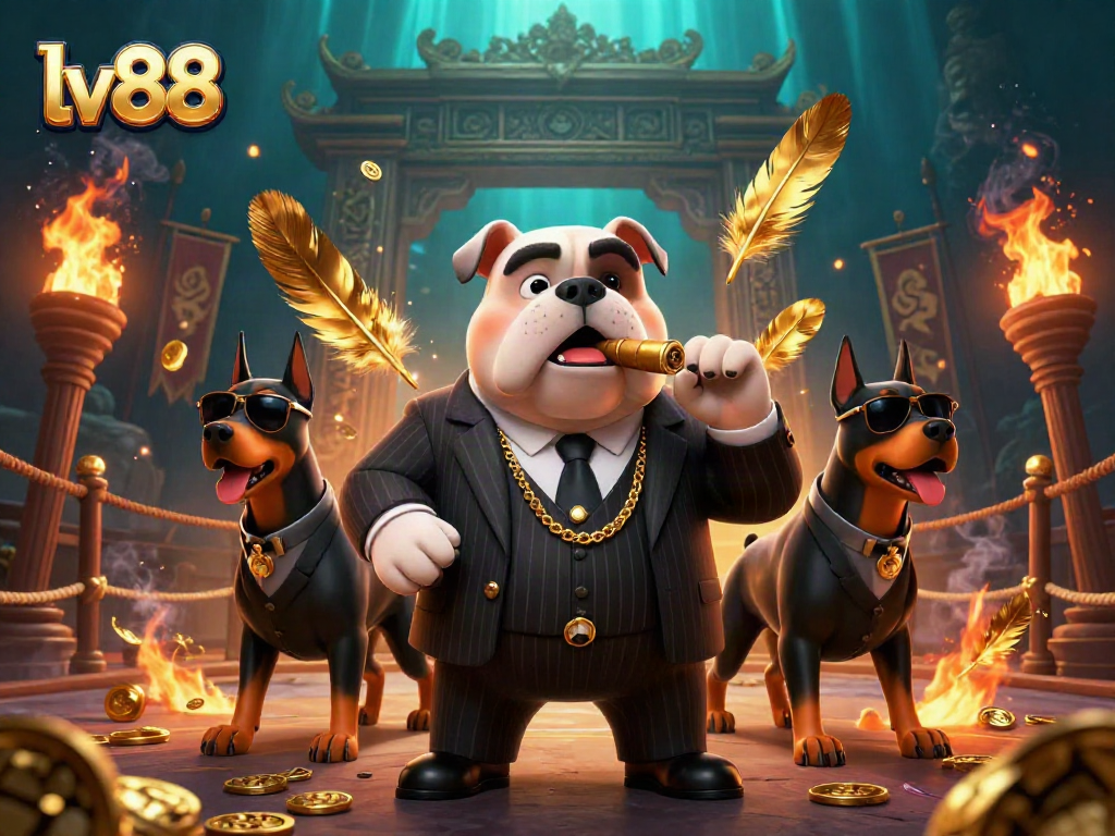 Engage in thrilling lv88 gambling action featuring dynamic characters and casino elements.