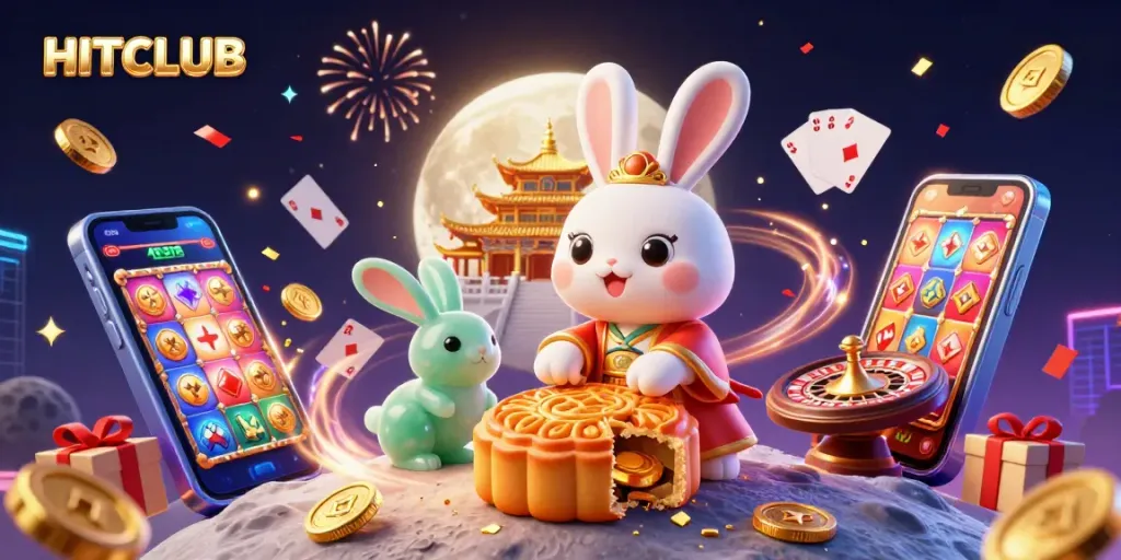 Experience excitement at HITCLUB with dynamic casino games featuring gold, fun elements, and engaging characters.